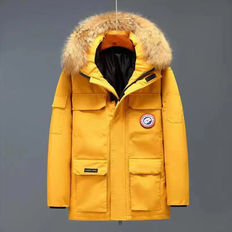 「正規品保証、公式と同じデザイン」カナダグース ダウンジャケット メンズ CANADA GOOSE エクスペディション 