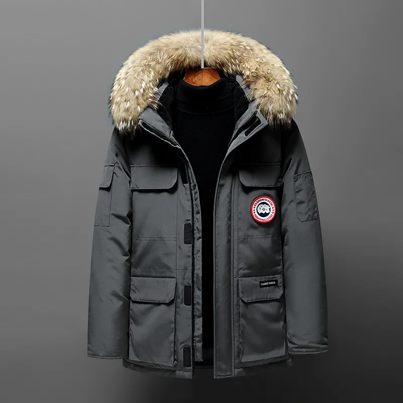 「正規品保証、公式と同じデザイン」カナダグース ダウンジャケット メンズ CANADA GOOSE エクスペディション 