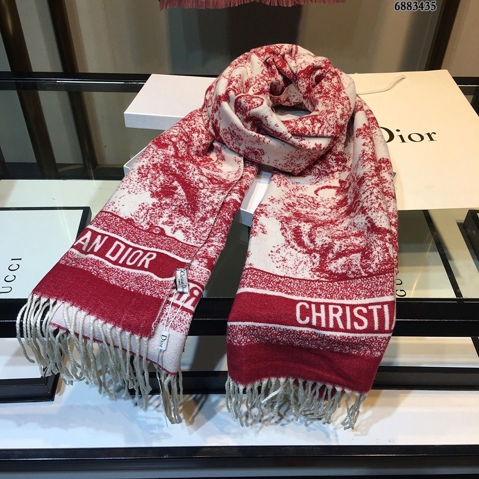 Dior（ディオール） リバーシブルスカーフ 3色