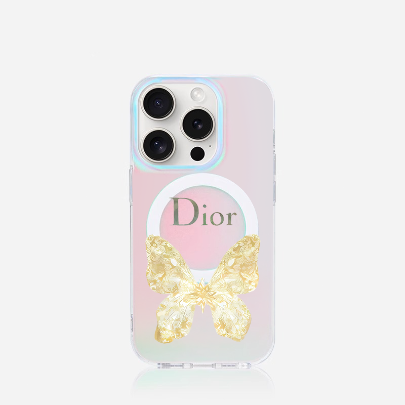 DIOR カラフル 磁気吸引力 電話ケース zm