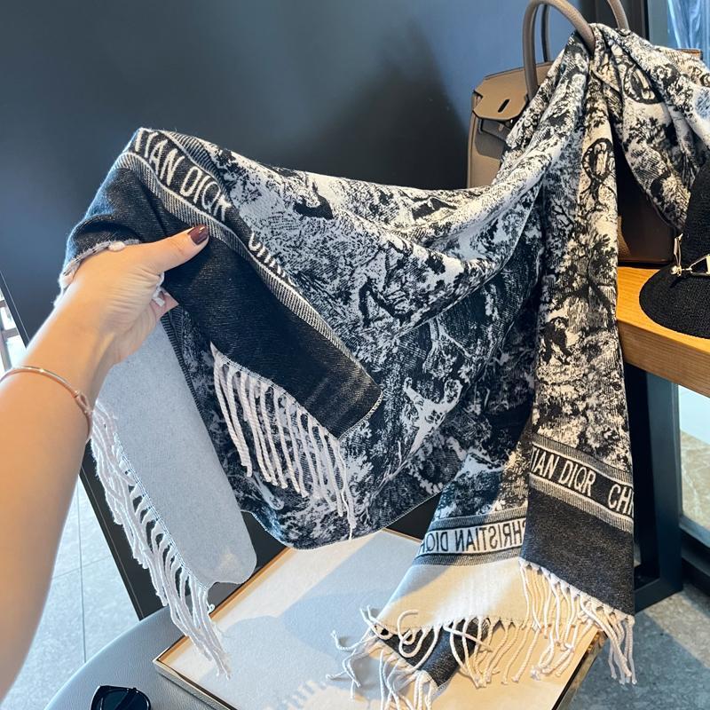 Dior（ディオール） カシミアスカーフ 2色