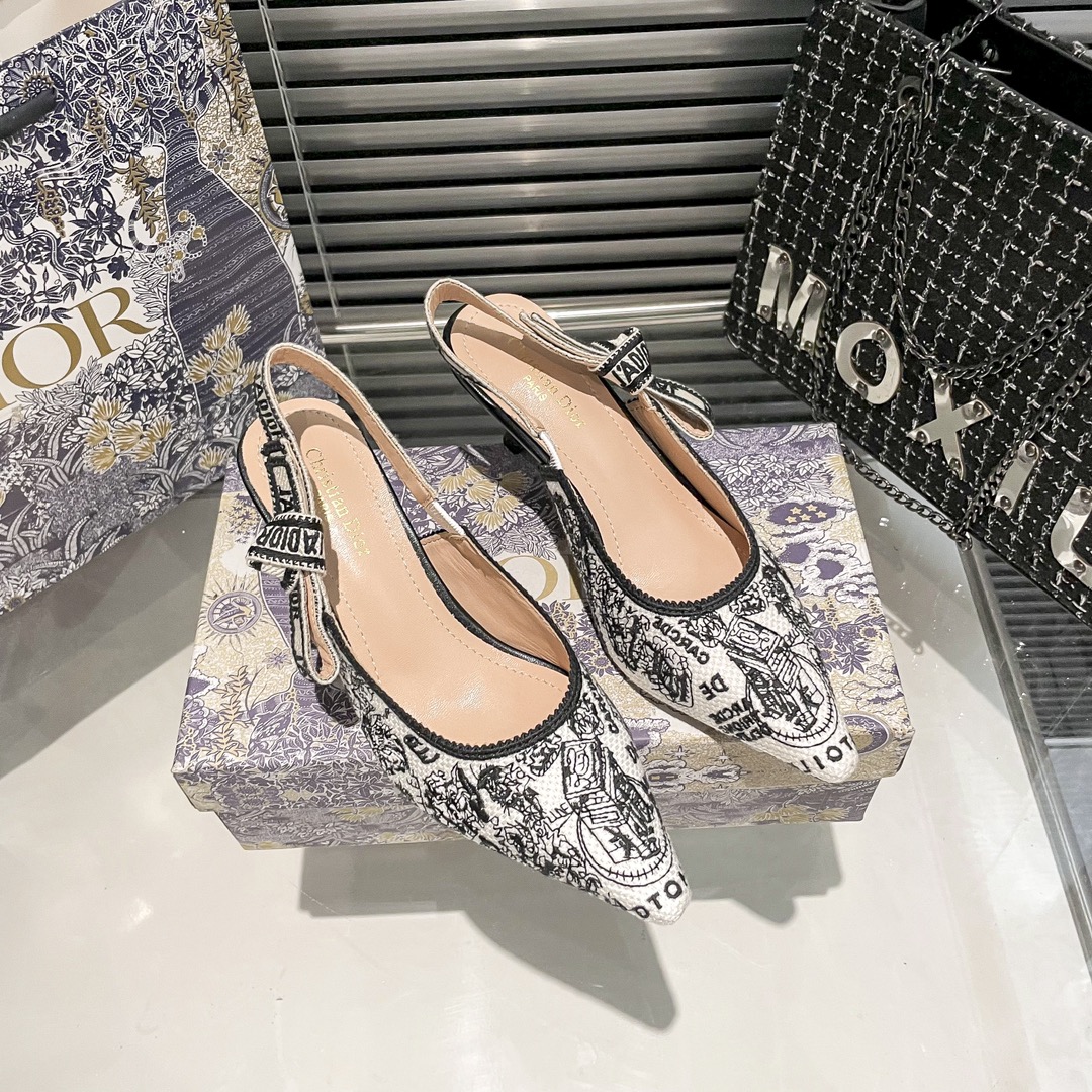 DIOR 新作刺繍ハイヒール 05zm 95759