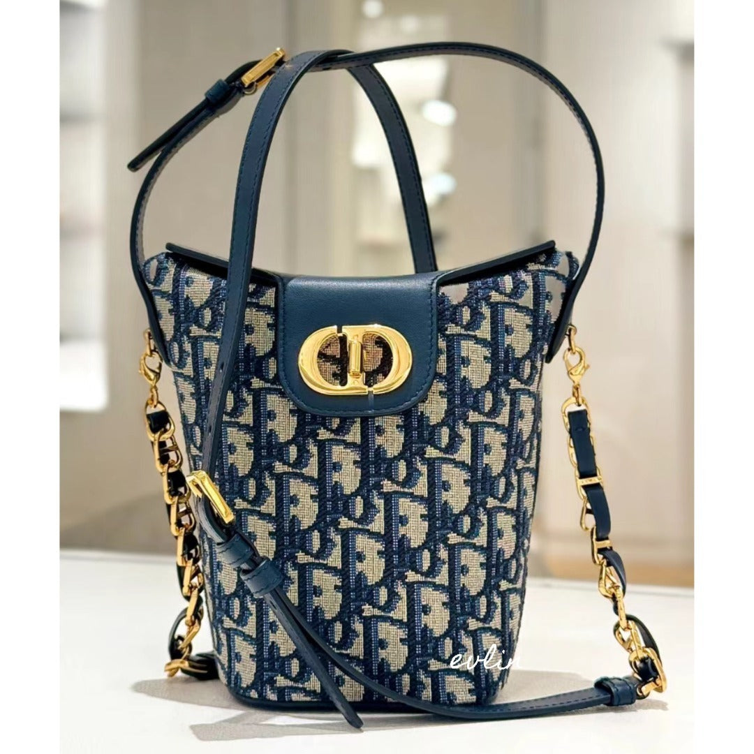 【大ヒットの予感】30 MONTAIGNE DIOR AMBERミニ バケットバッグ S2319UTZQ_M928