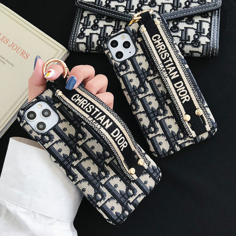 【Dior旗艦店】【今日注文なら、もう一つ無料サービス】リストバンド携帯電話ケース