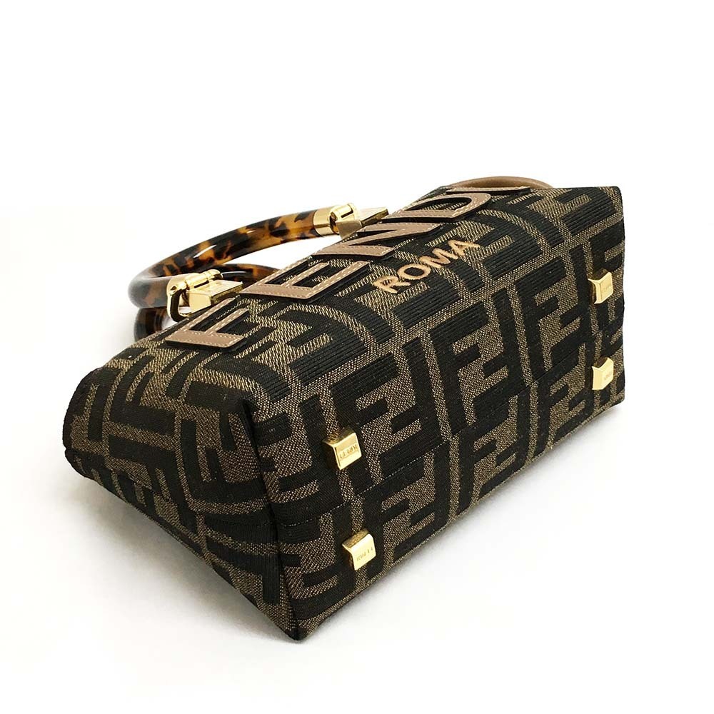 【国内即発】FENDI 8BS067 ANX0 F1LMN ミニ ボストンバッグ 新品 8BS067-ANX0-F1LMN