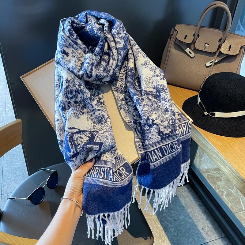 Dior（ディオール） カシミアスカーフ 2色