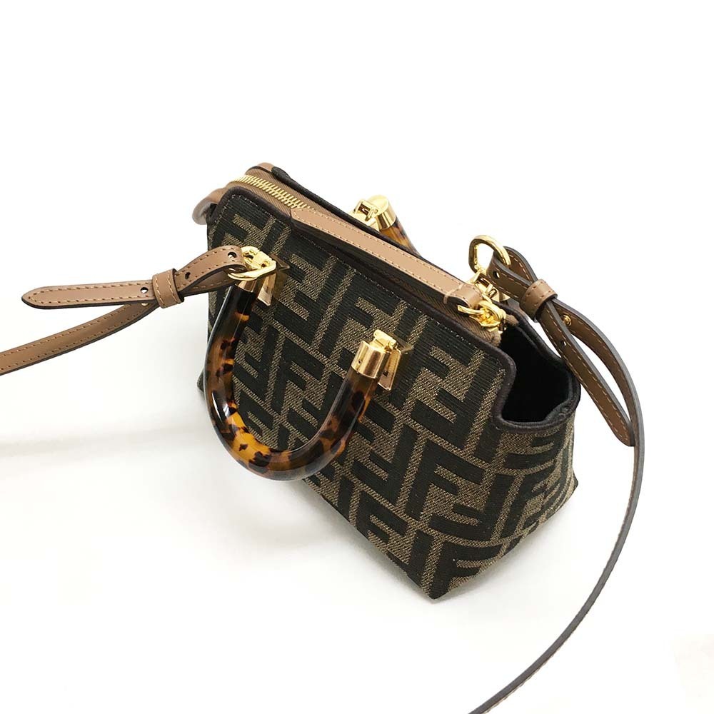 【国内即発】FENDI 8BS067 ANX0 F1LMN ミニ ボストンバッグ 新品 8BS067-ANX0-F1LMN