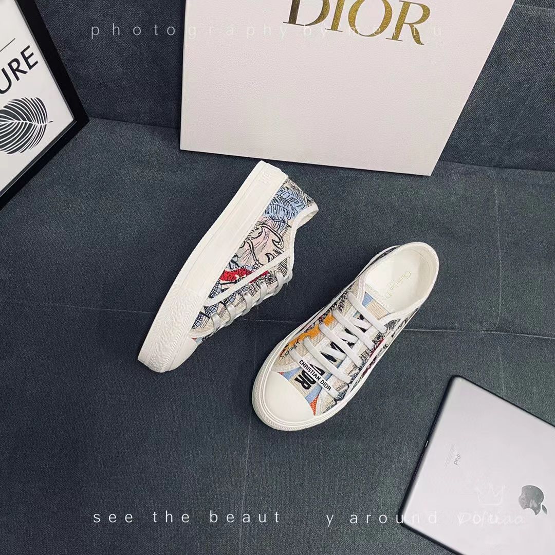 DIOR スーパー刺繍アルファベットスニーカー 11 zm94831