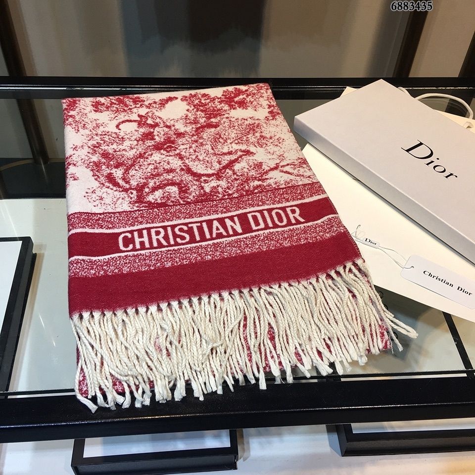 Dior（ディオール） リバーシブルスカーフ 3色