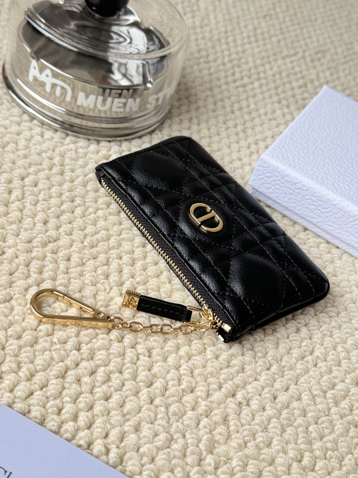 Dior 小銭入れ に飾りを付ける 3 zm 94914