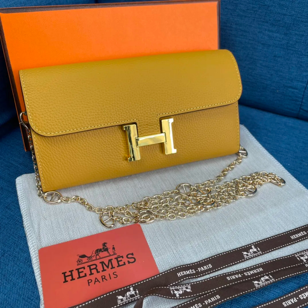 HERMèS ショルダー & 長財布 11カラー 22X11CM