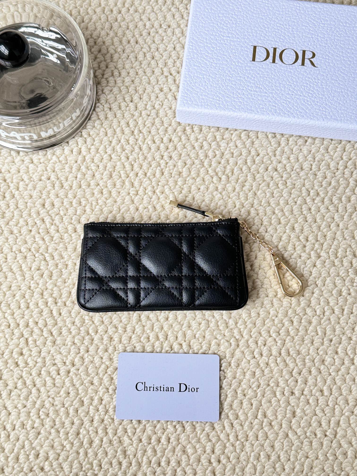 Dior 小銭入れ に飾りを付ける 3 zm 94914