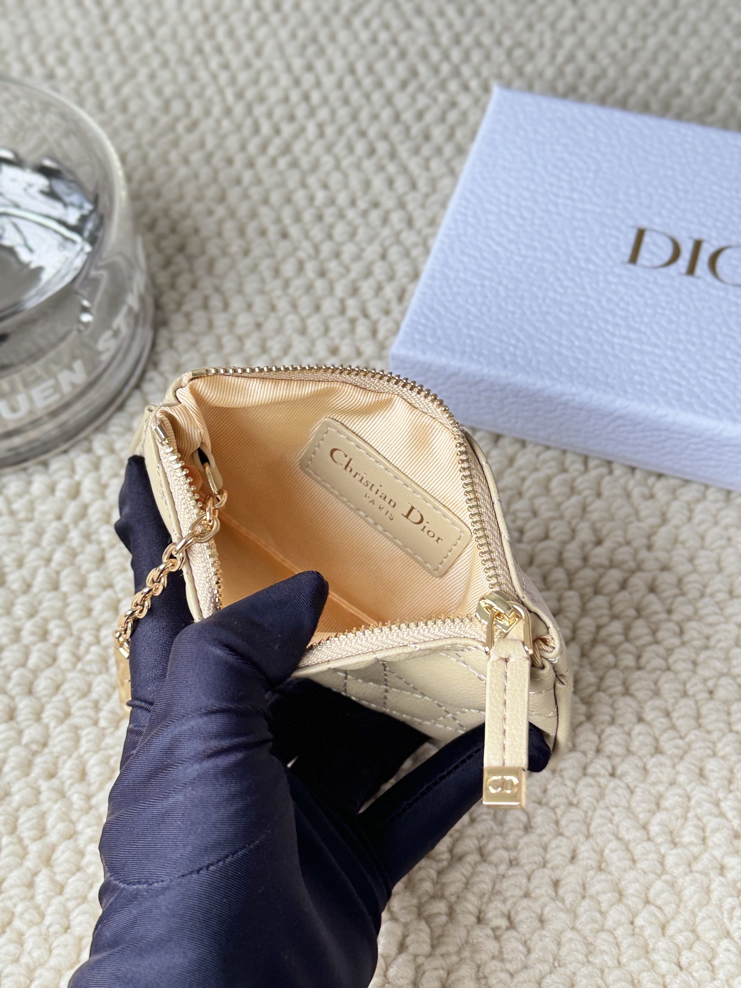 Dior 小銭入れ に飾りを付ける 4 zm 94914