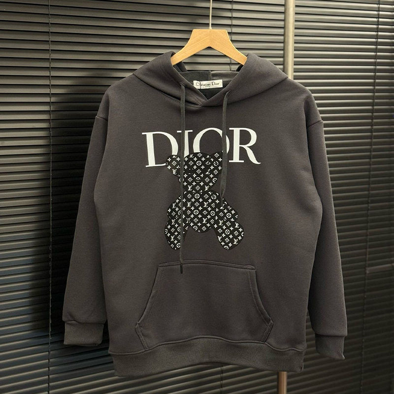 DIORコットンのおしゃれ丸首パーカーです05 SS95551