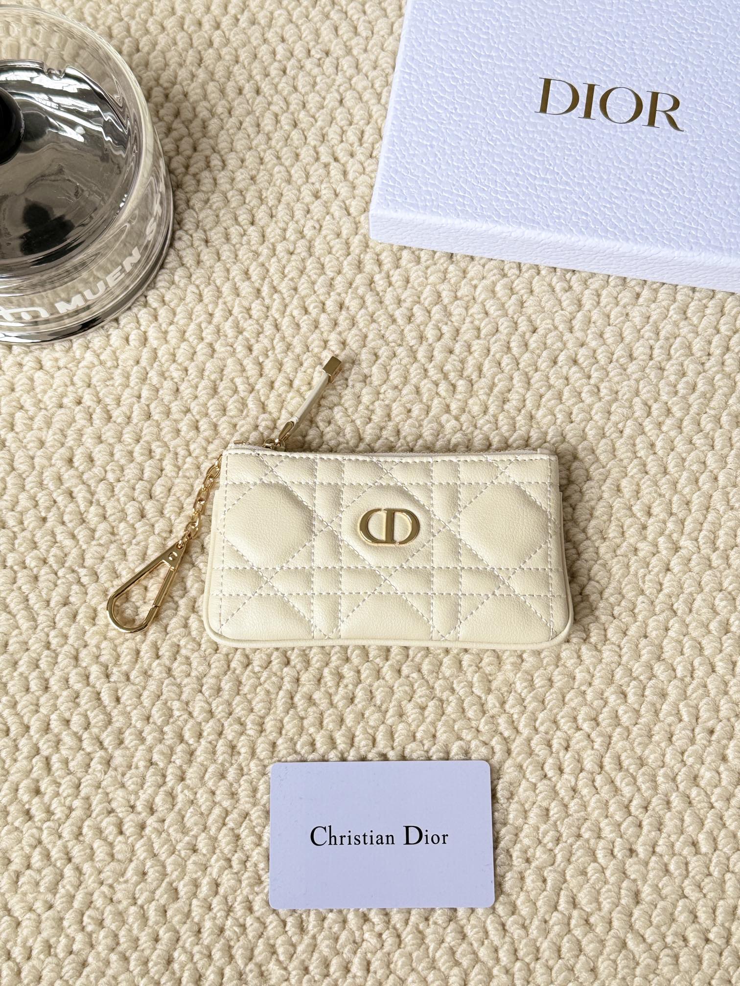 Dior 小銭入れ に飾りを付ける 6 zm 94914