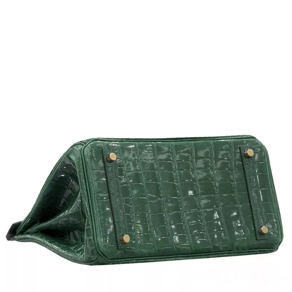 【HERMES】エルメス バーキン 30cm クロコダイル ゴールド金具