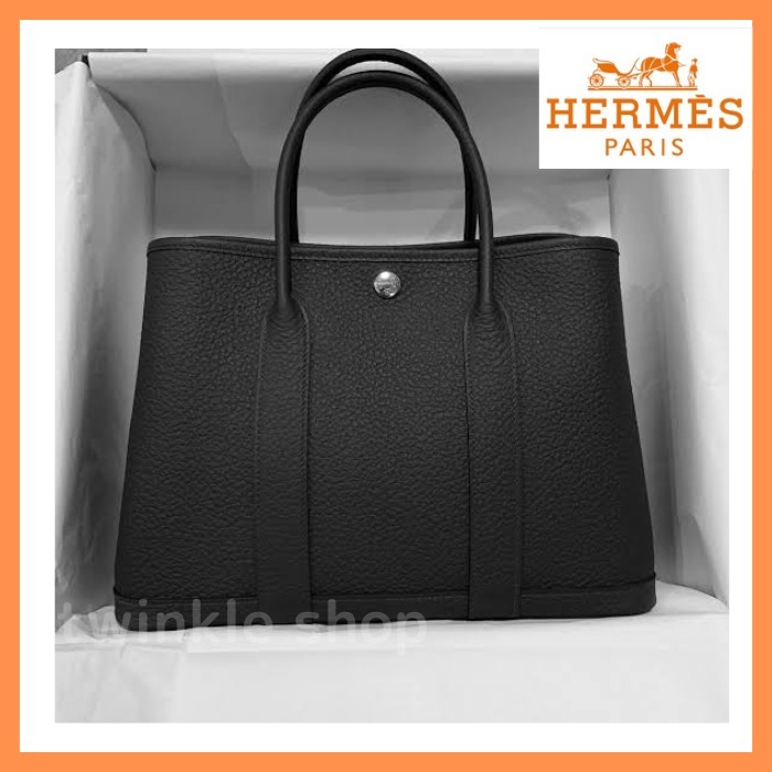 【シンプル】HERMESハンドバッグ ガーデン?パーティ30