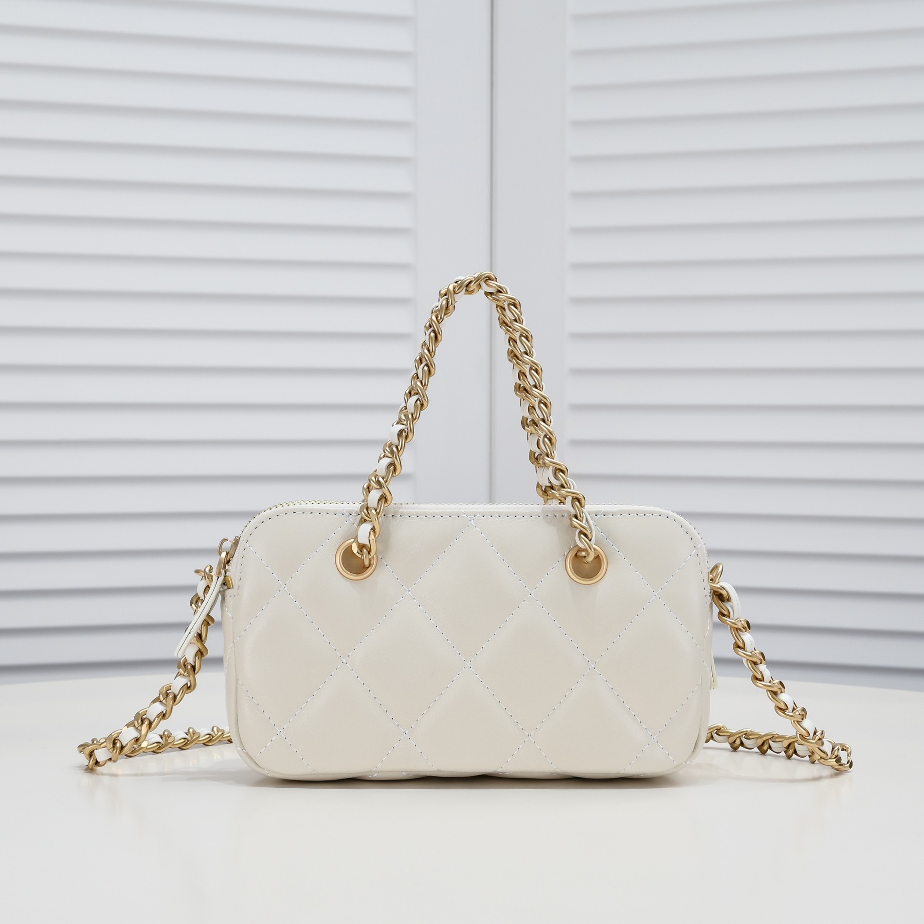 Chanel 23K gold coin chain bag-2 colors