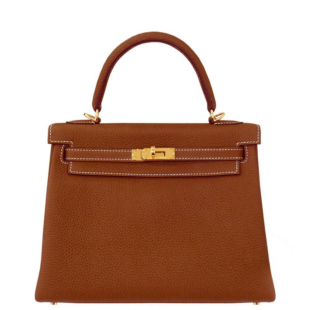 【HERMES】エルメス ケリー 25cm トゴ ゴールド金具(Lineで連絡して購入）