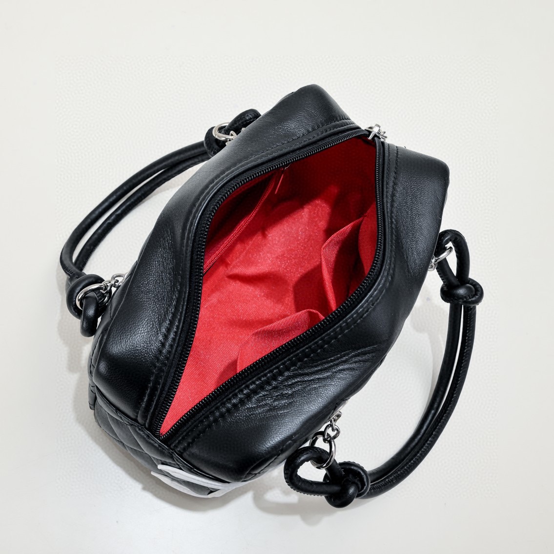 CHANEL A9117 SMALL bowling bag