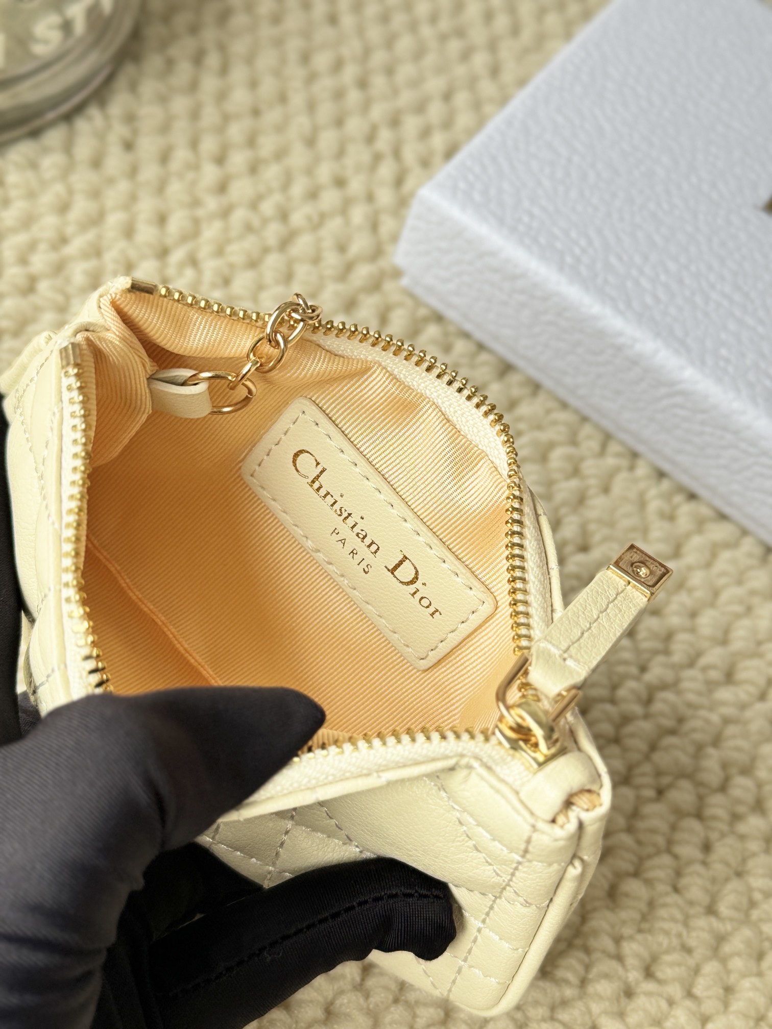 Dior 小銭入れ に飾りを付ける 6 zm 94914