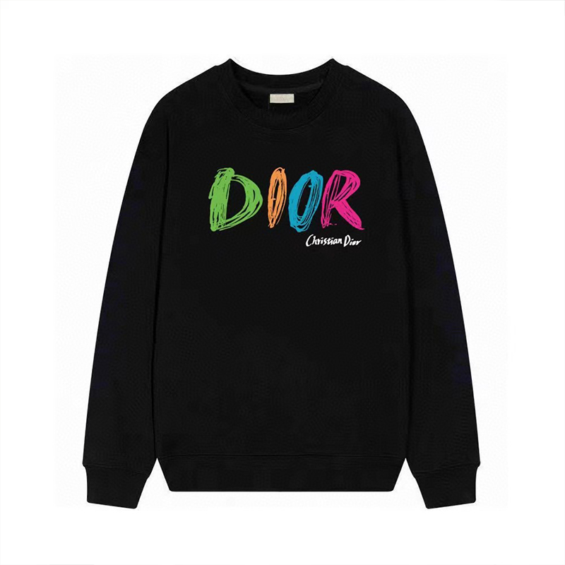 DIORコットンのおしゃれ丸首パーカーです02 SS95550