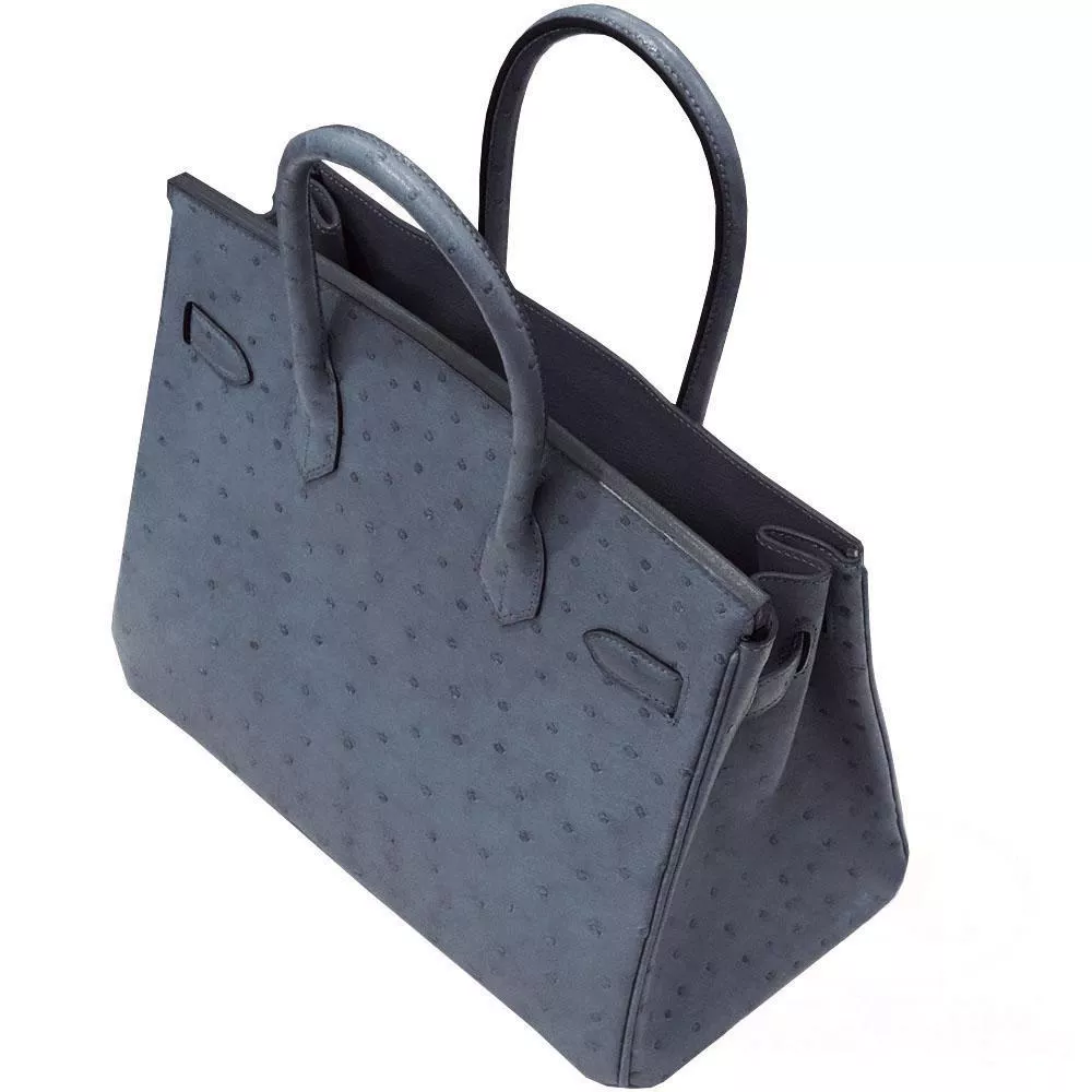 【HERMES】エルメス バーキン 30cm オーストリッチ ゴールド金具