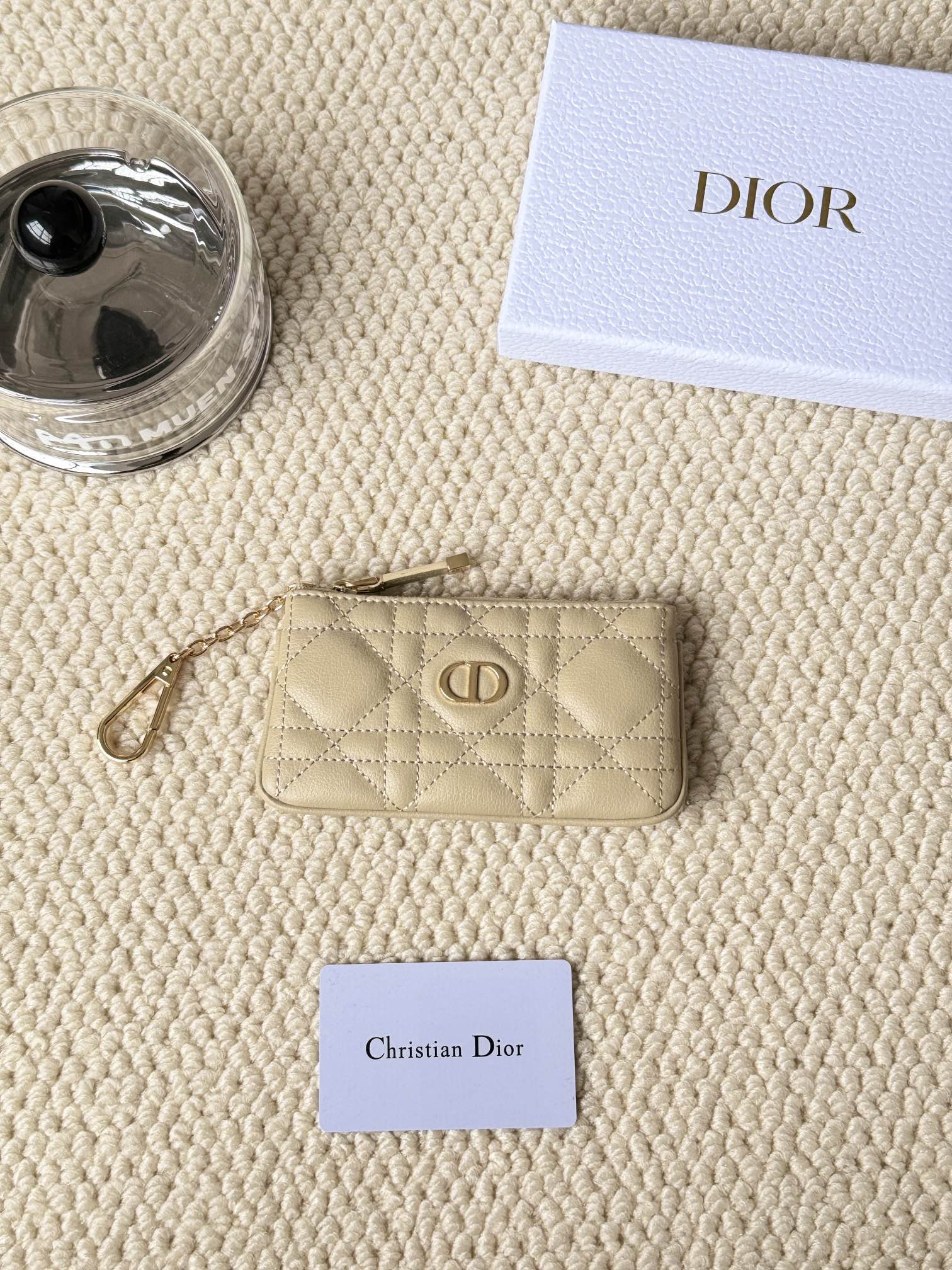 Dior 小銭入れ に飾りを付ける 4 zm 94914