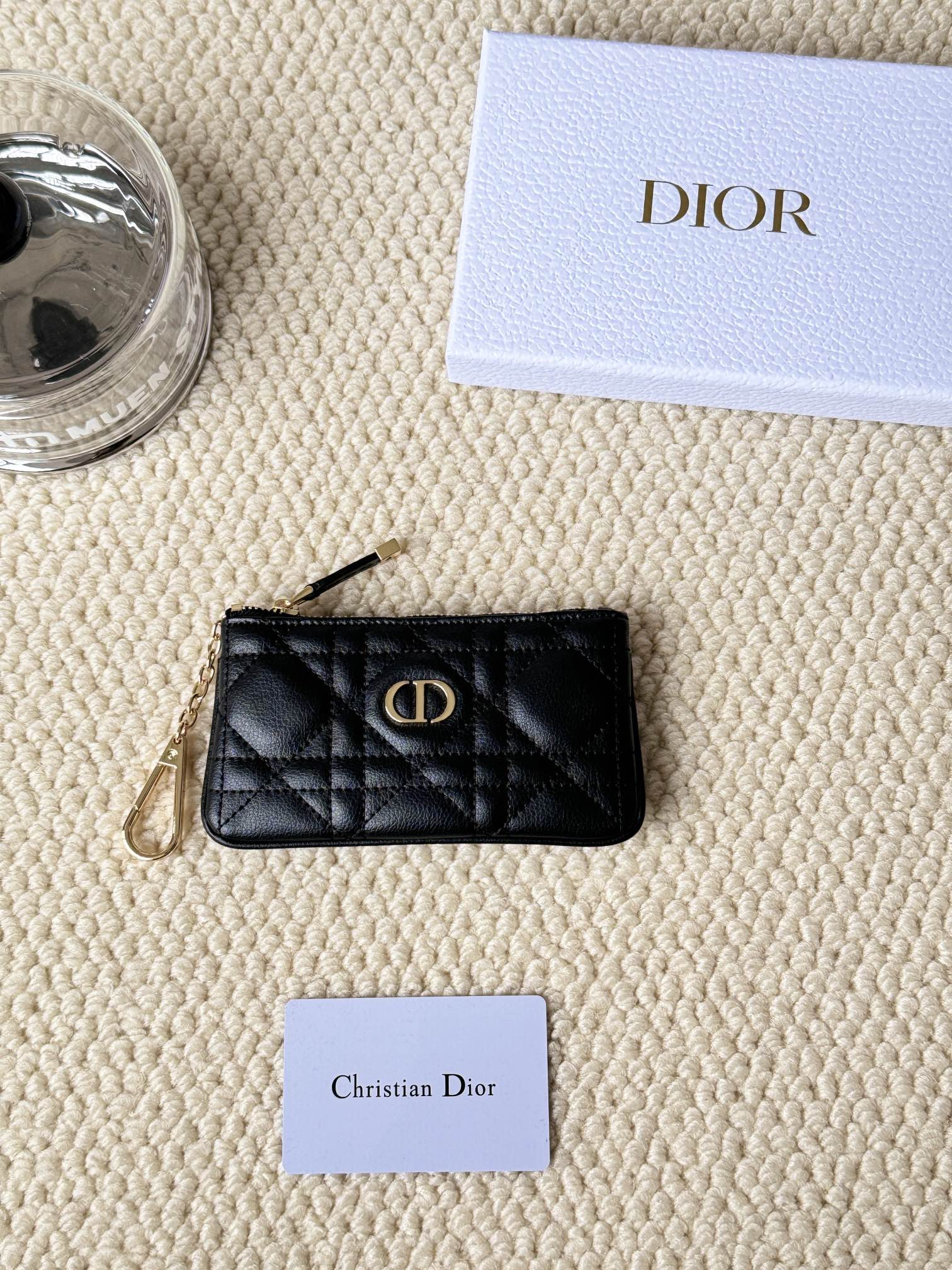 Dior 小銭入れ に飾りを付ける 3 zm 94914