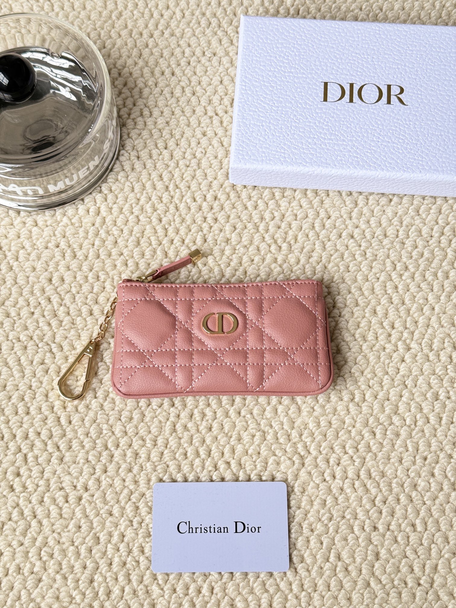 Dior 小銭入れ に飾りを付ける2 zm 94914