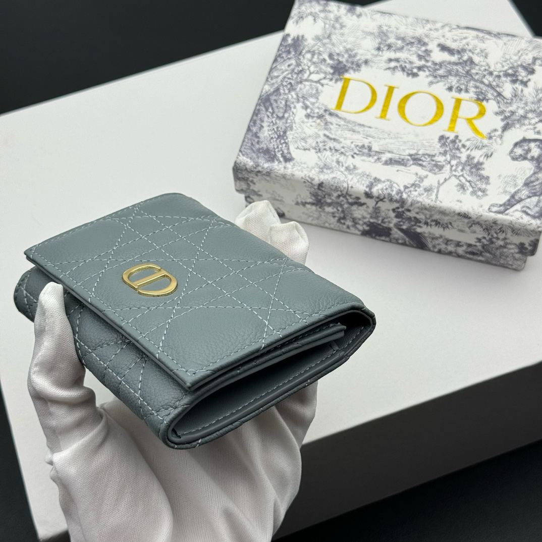 Dior 羊の皮の財布 5 zm 94920