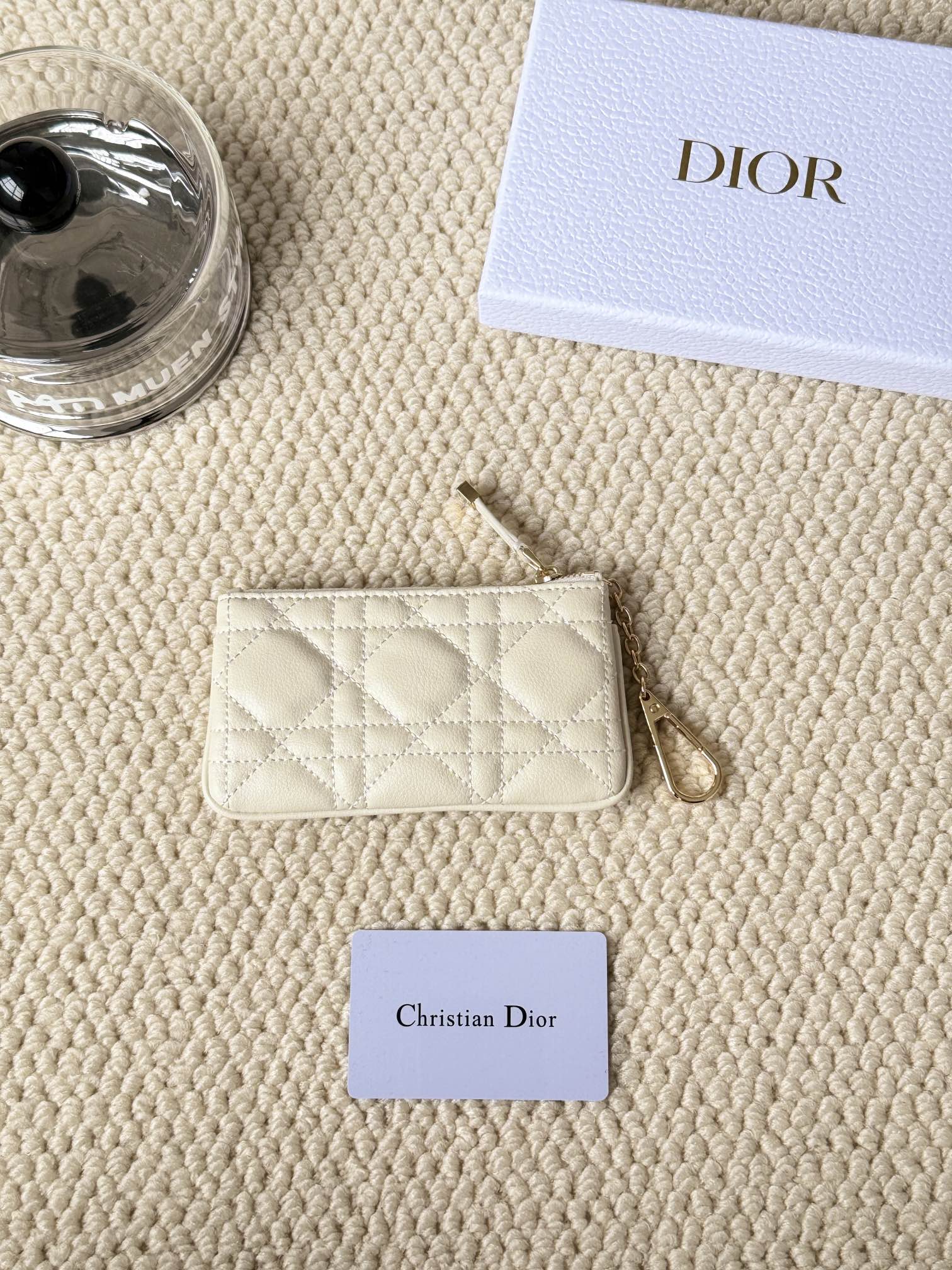 Dior 小銭入れ に飾りを付ける 6 zm 94914