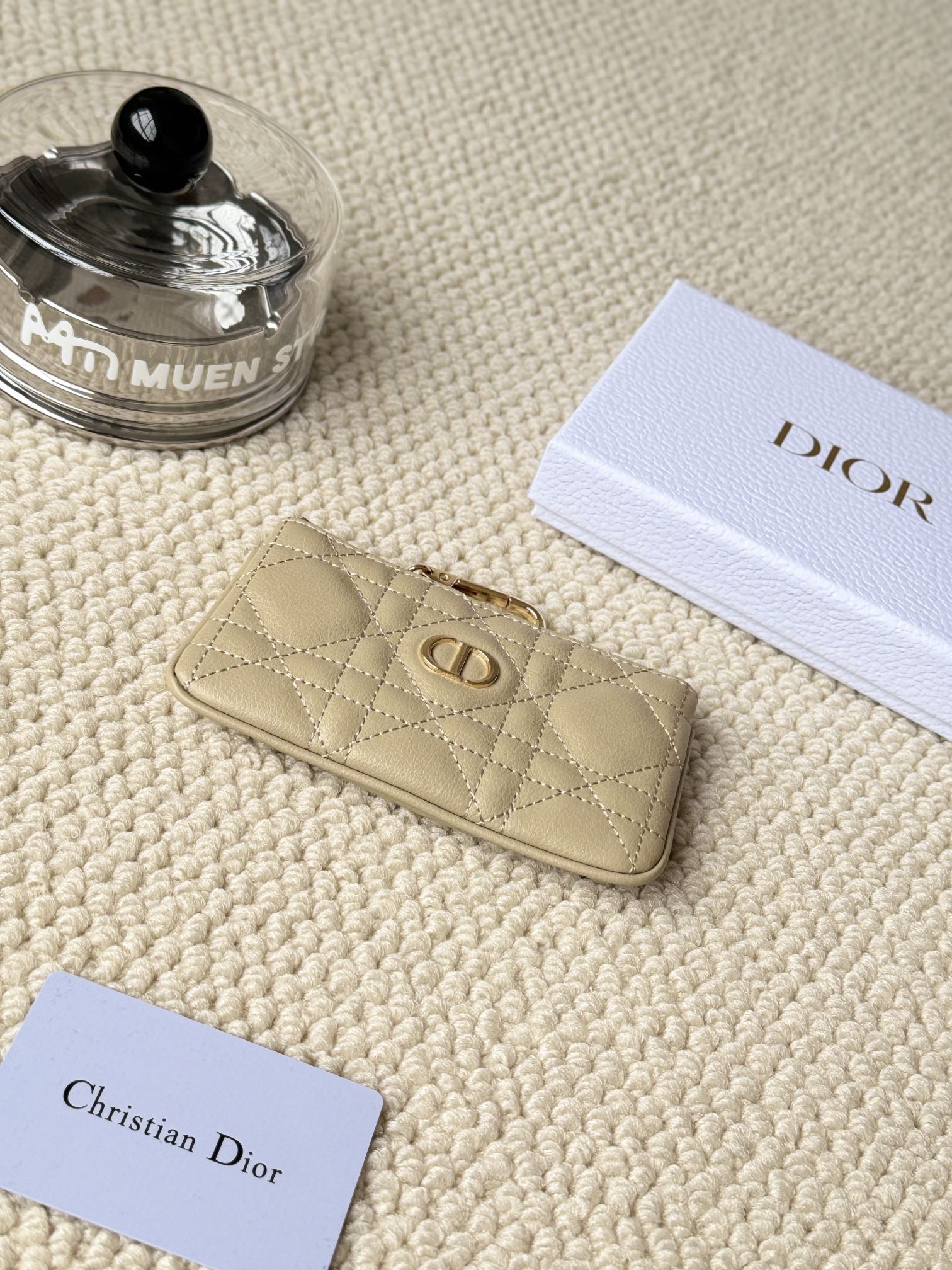 Dior 小銭入れ に飾りを付ける 4 zm 94914