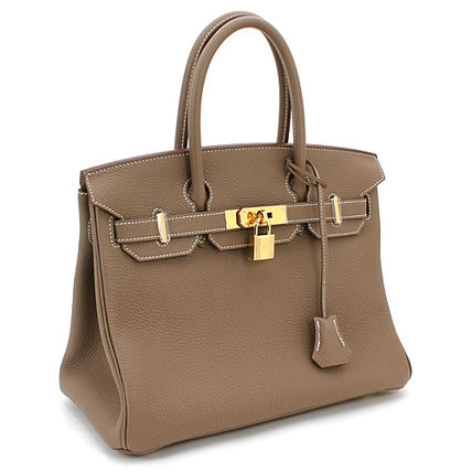 HERMES エルメス バーキン 30cm トゴ エトゥープ(Lineで連絡して購入）