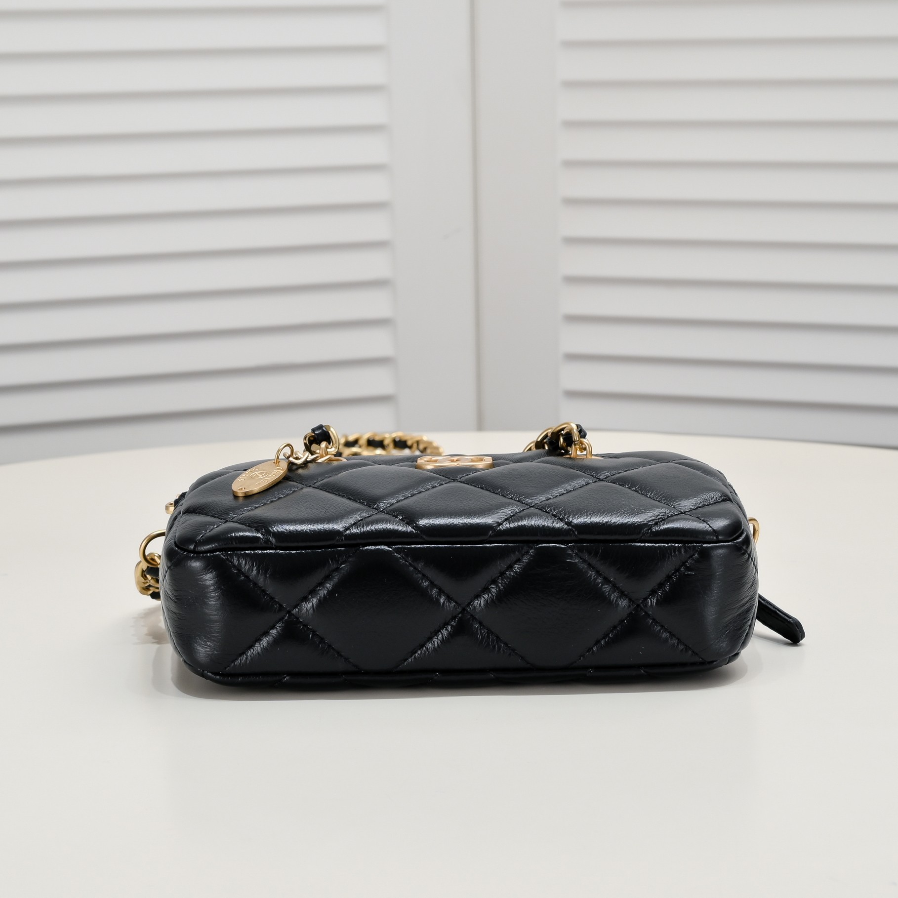 Chanel 23K gold coin chain bag-2 colors