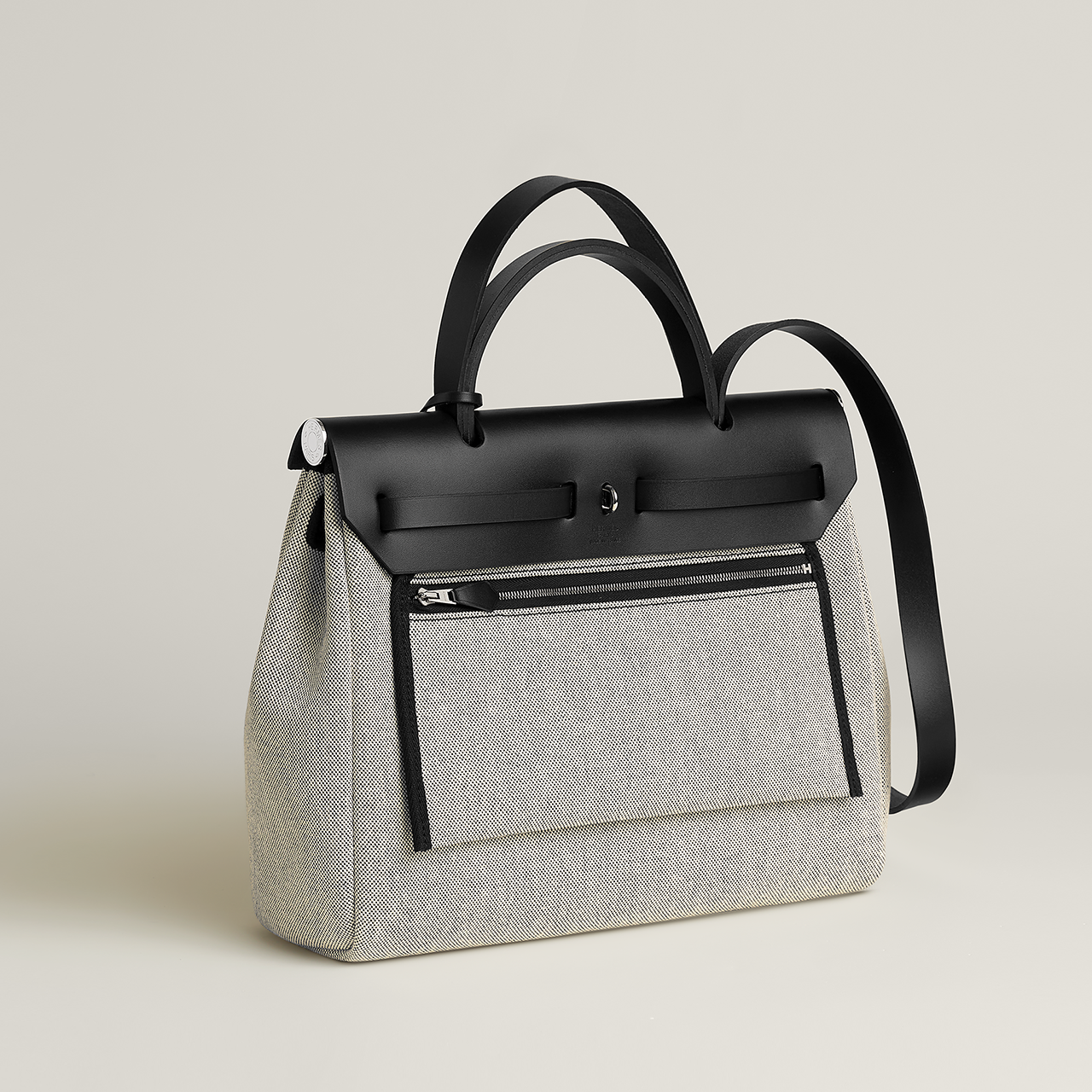 Herbag ジップ 31ホブネイル ハンドバッグ2