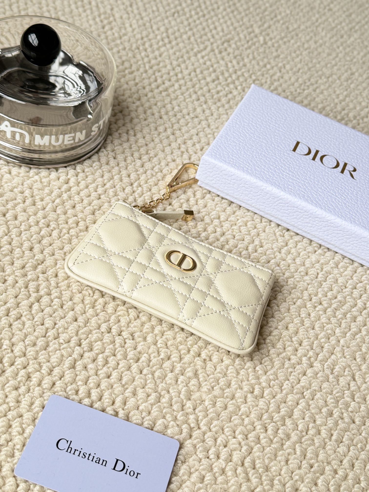 Dior 小銭入れ に飾りを付ける 6 zm 94914