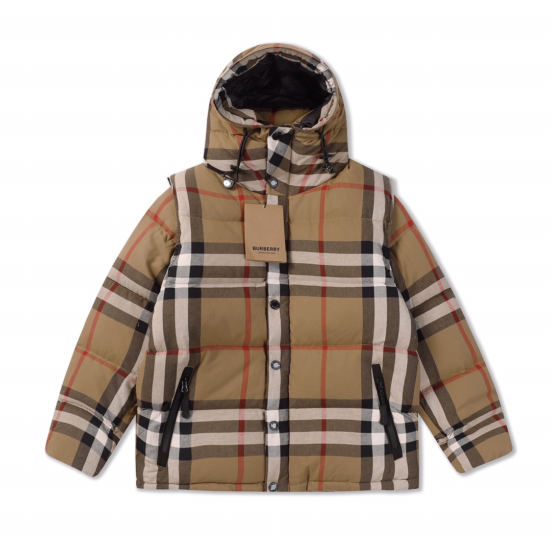 Burberry バーバリー ヴィンテージチェック パデッドジャケット ダウンジャケット