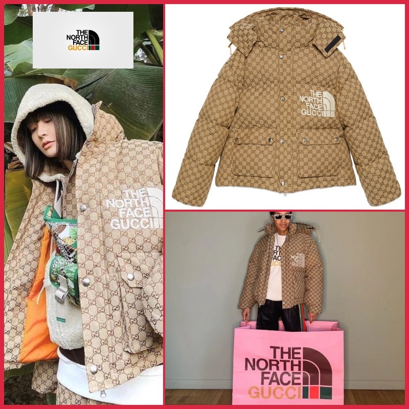 【超人気】特価開催 The North Face モノグラム ダウンジャケット