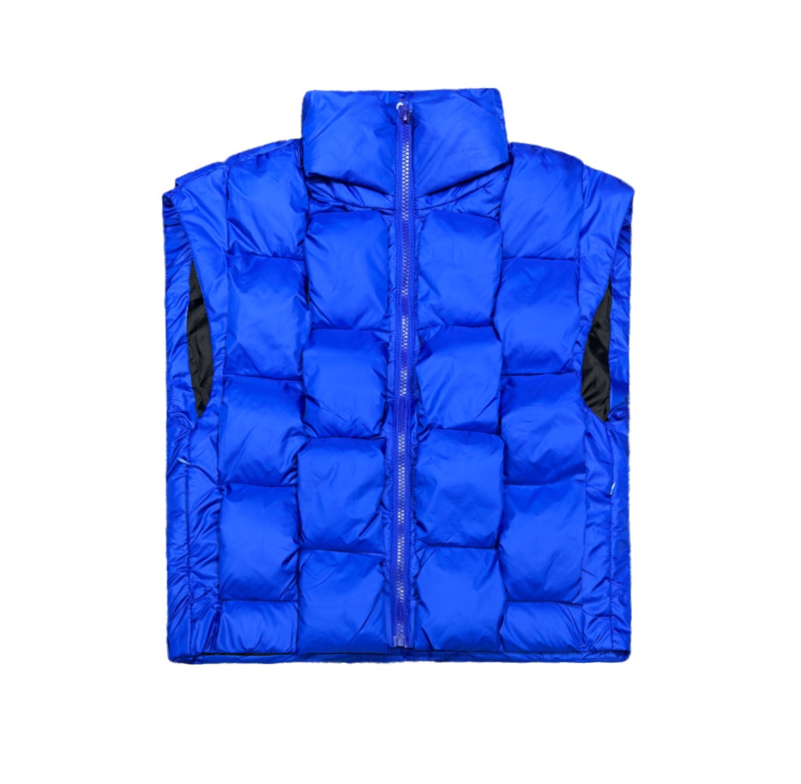 Bottega Veneta パターン フロントボタン ダウンジャケット ブラック
