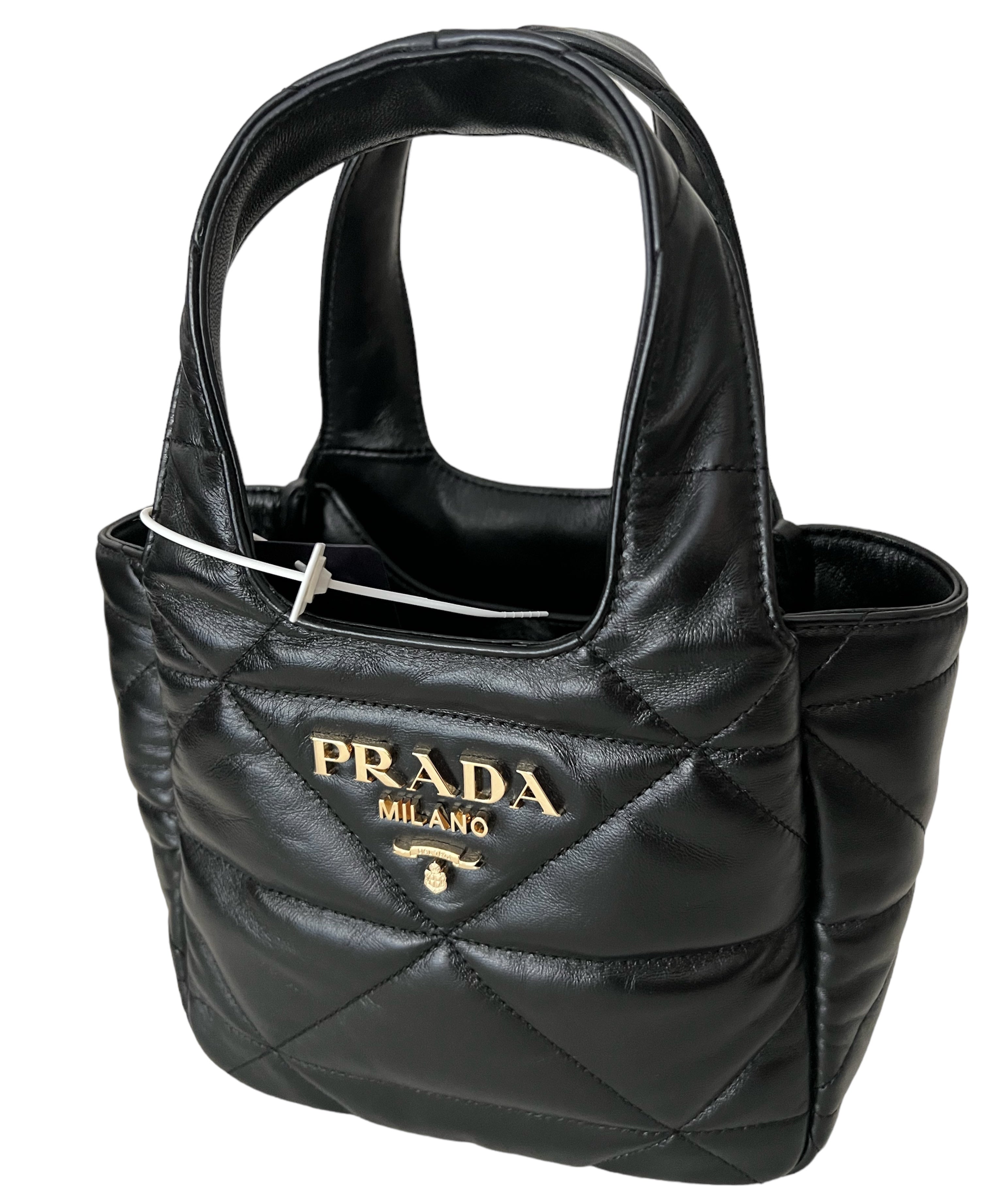 セール☆PRADA☆ ソフトナッパレザー ミニハンドバッグ1点入荷?☆正規品☆