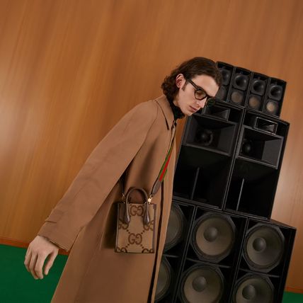 GUCCI ジャンボGG ミニ トートバッグ