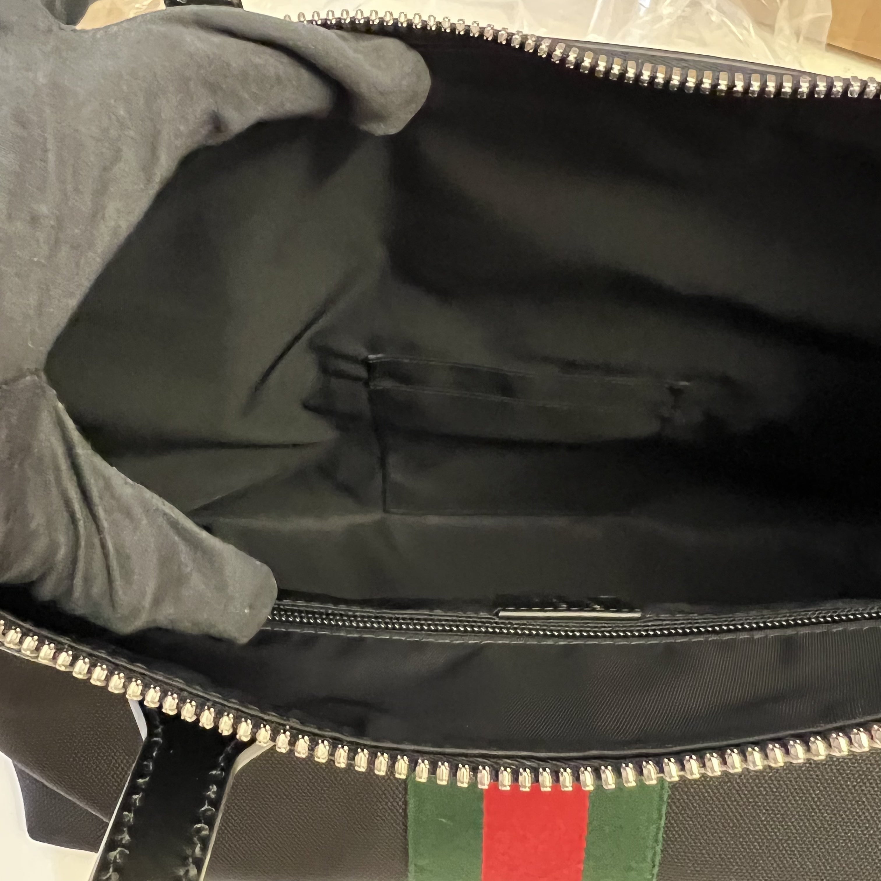 入手困難◆GUCCI 2WAY トート/ショルダーバッグウェブストライプ