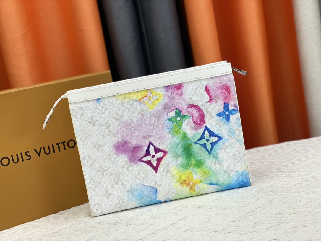 LV Louis Vuittonハンドバッグブリーフケース 54 zm 95527