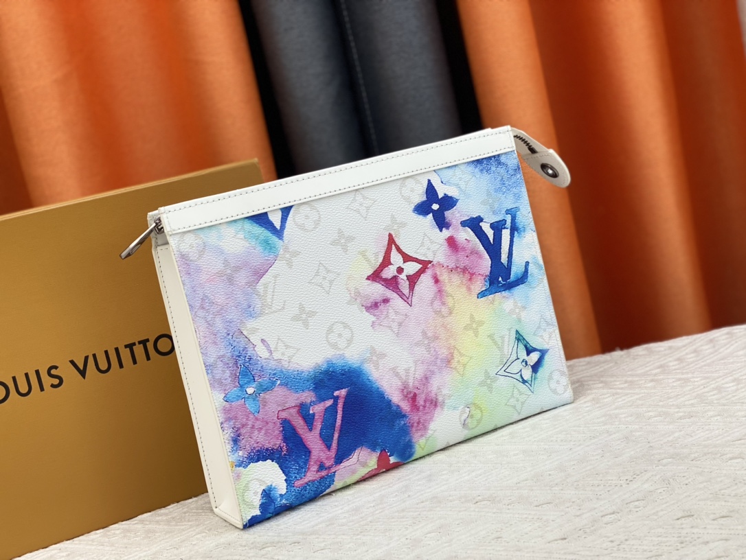 LV Louis Vuittonハンドバッグブリーフケース 54 zm 95527