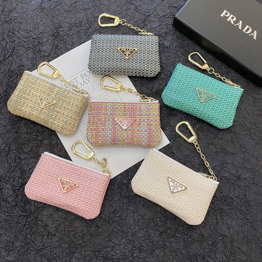 Prada 小銭入れ に飾りを付ける zm 94914