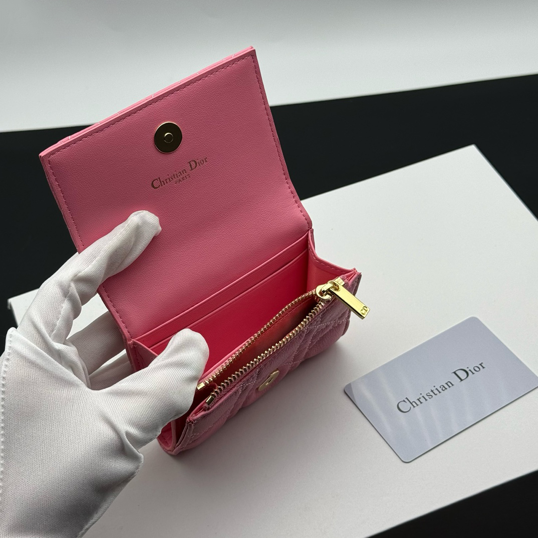 Dior 羊の皮の財布 3 zm 94920