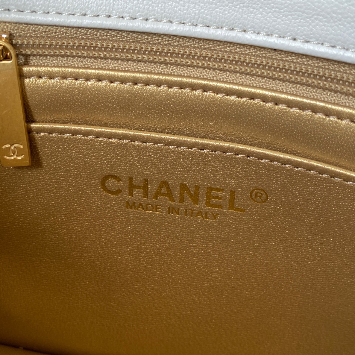 Chanel CF square with golden ball 1786