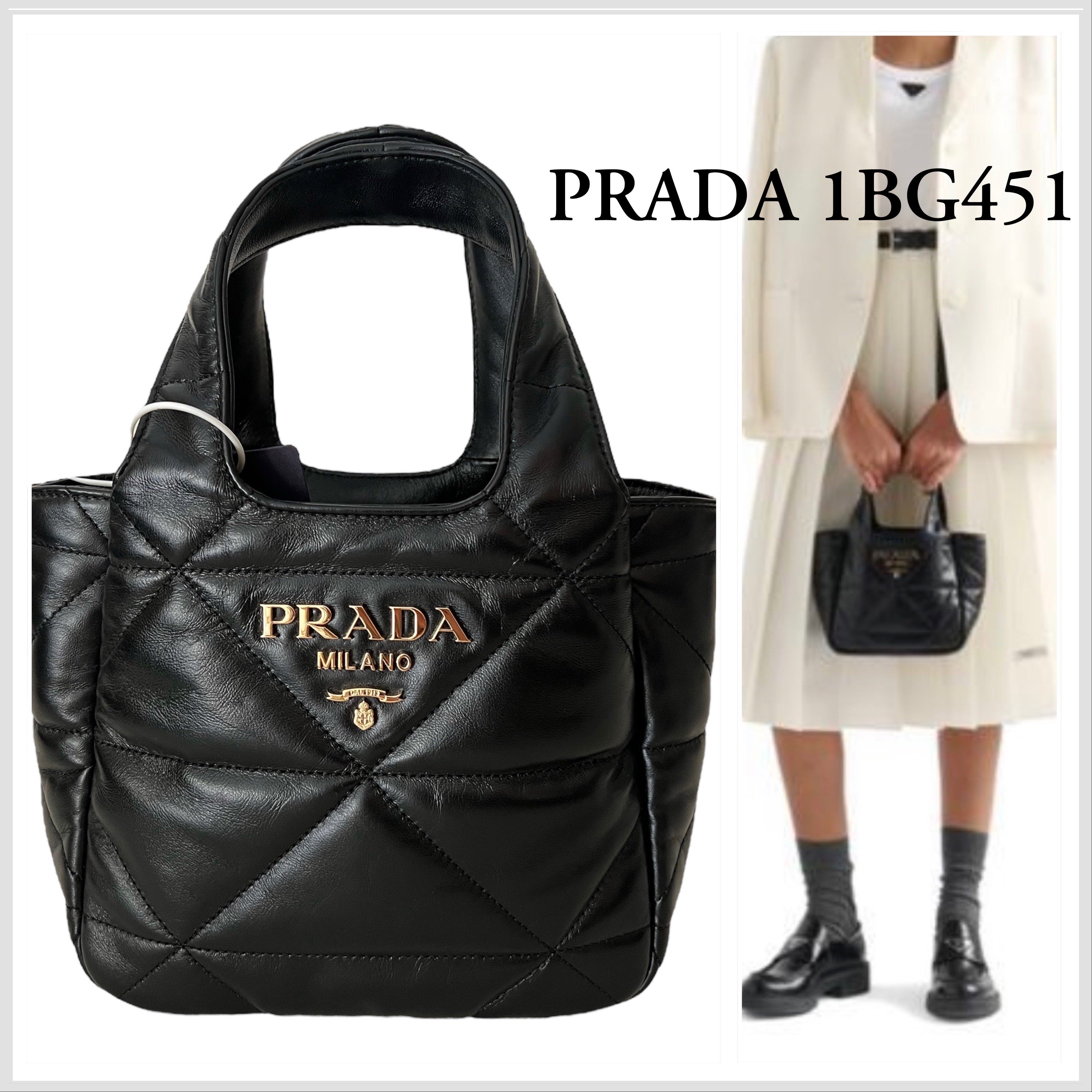 セール☆PRADA☆ ソフトナッパレザー ミニハンドバッグ1点入荷?☆正規品☆