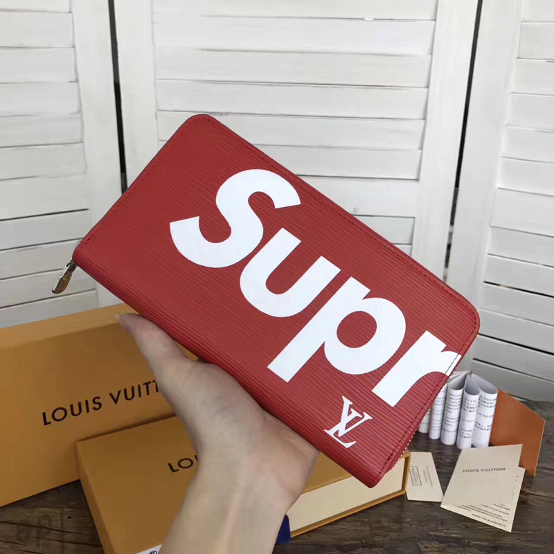 ルイビトン＆Supreme　財布コラボ